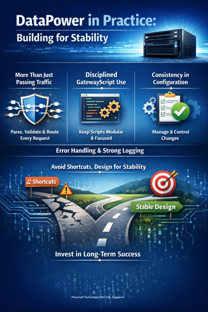 IBM DataPower Best Practices for Stable Design